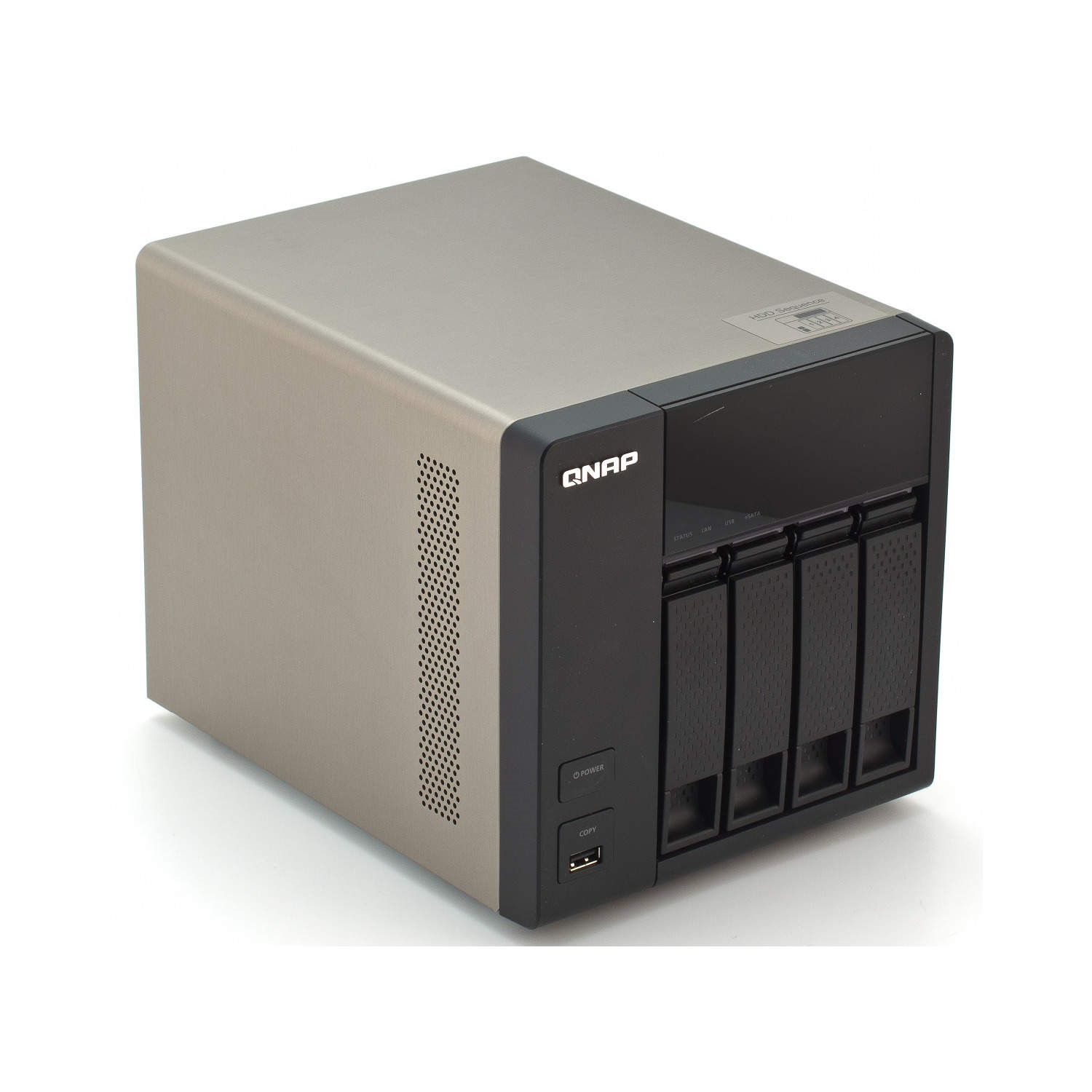 QNAP TS-421 4ベイ NAS TS-421U | Hardwarespezifikationen | QNAP